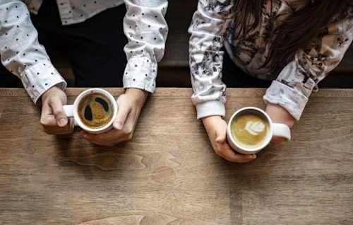 Two people having a calm, honest conversation — practicing personal boundaries tips in a real relationship