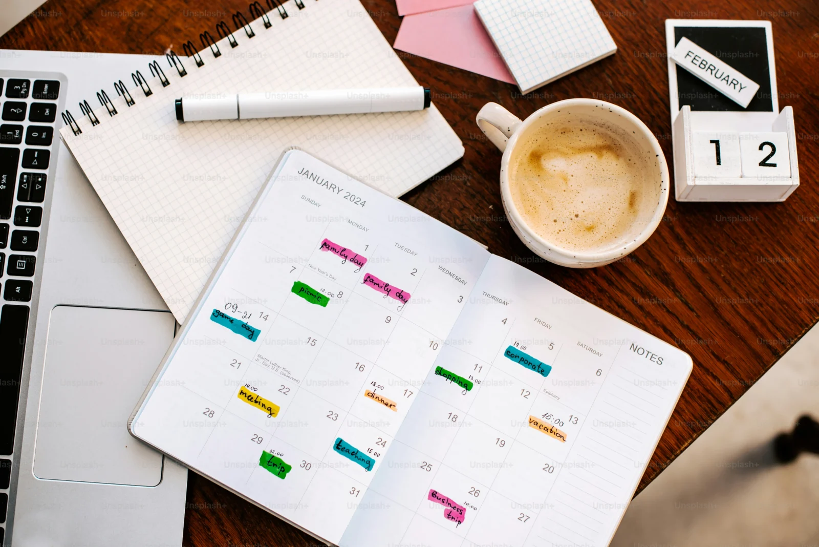 Person creating a habit stacking routine with a notebook and simple daily actions
